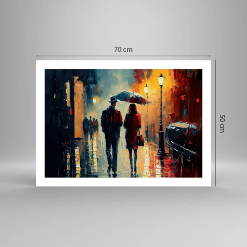 Poster - Urban Love Story - 70x50 cm