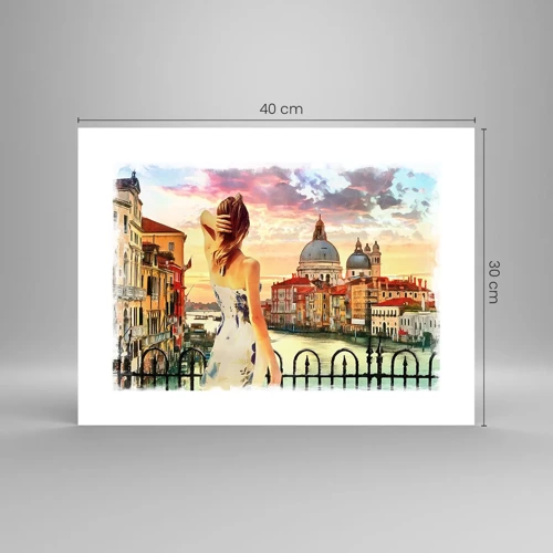 Poster - Venice Adventure - 40x30 cm