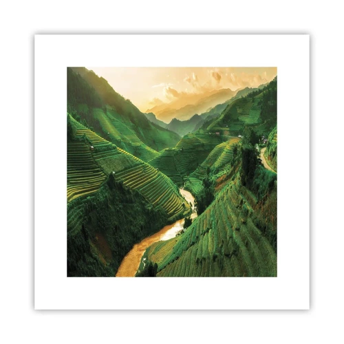 Poster - Vietnamese Valley - 30x30 cm