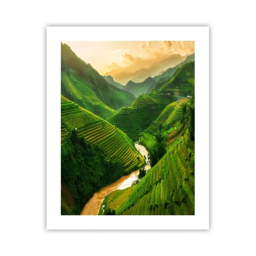 Poster - Vietnamese Valley - 40x50 cm