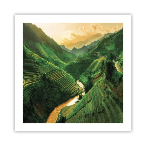 Poster - Vietnamese Valley - 50x50 cm