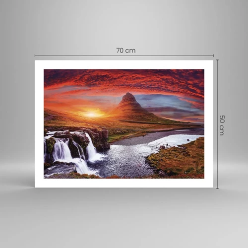 Poster - View of Middle-Earth - 70x50 cm