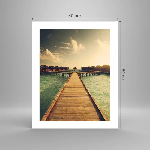 Poster - Warm Welcome - 40x50 cm