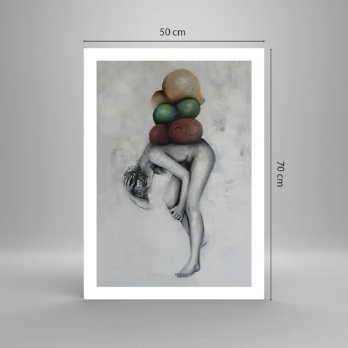 Poster - Weight of Life - 50x70 cm