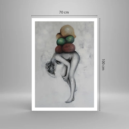 Poster - Weight of Life - 70x100 cm