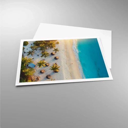 Poster - Welcome to Paradise - 100x70 cm