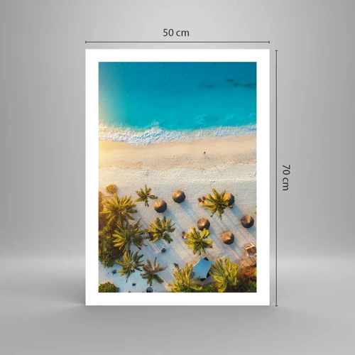 Poster - Welcome to Paradise - 50x70 cm