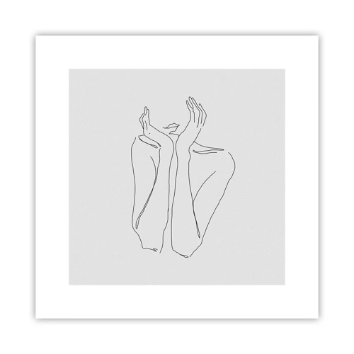 Poster - What Girls Are Dreaming of - 30x30 cm