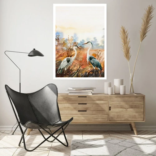 Poster - Where to in Autumn? - 30x40 cm