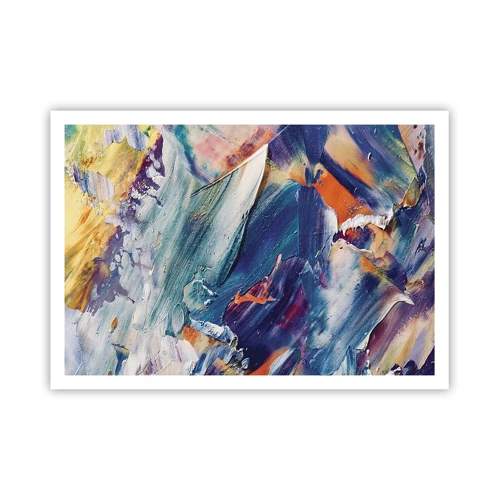 Poster - Whirlwind of Colour - 100x70 cm