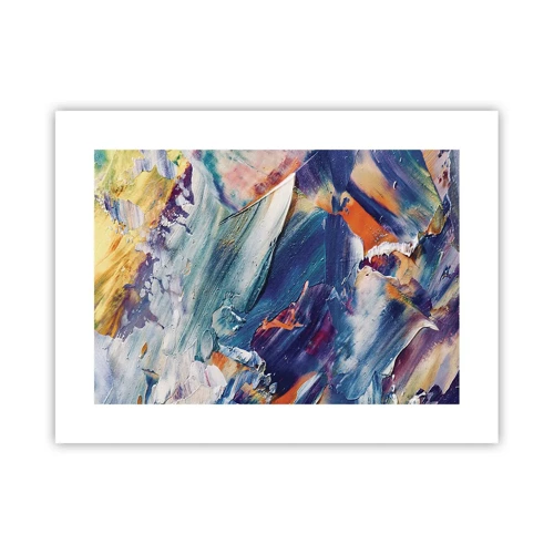 Poster - Whirlwind of Colour - 40x30 cm