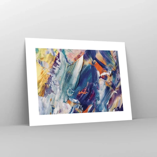 Poster - Whirlwind of Colour - 40x30 cm