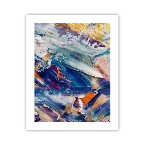 Poster - Whirlwind of Colour - 40x50 cm