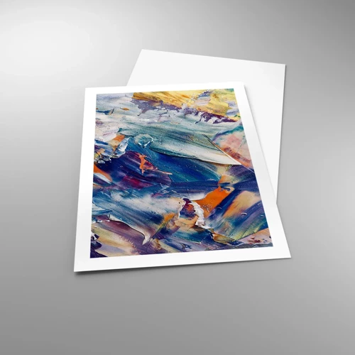 Poster - Whirlwind of Colour - 50x70 cm