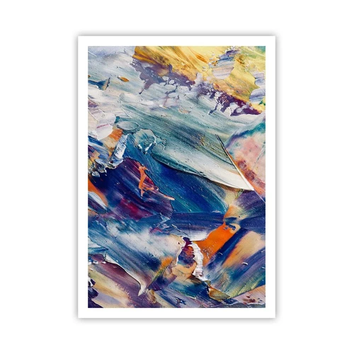 Poster - Whirlwind of Colour - 70x100 cm