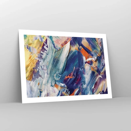 Poster - Whirlwind of Colour - 70x50 cm