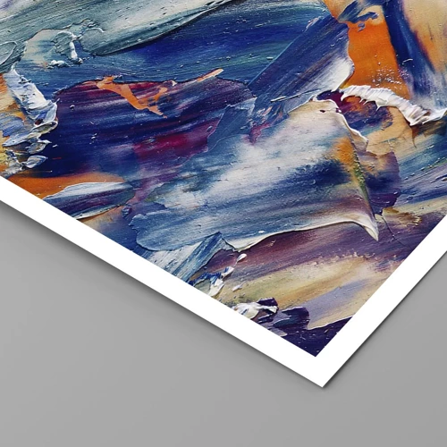 Poster - Whirlwind of Colour - 70x50 cm