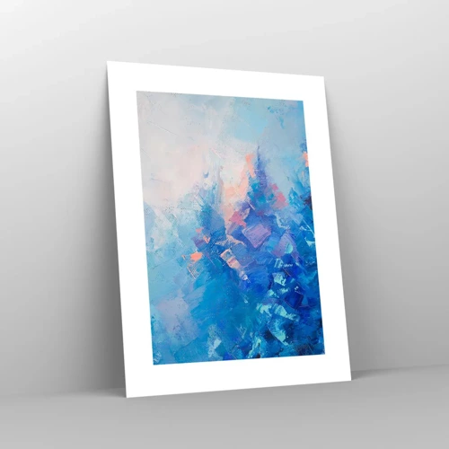 Poster - Winter Abstract - 30x40 cm