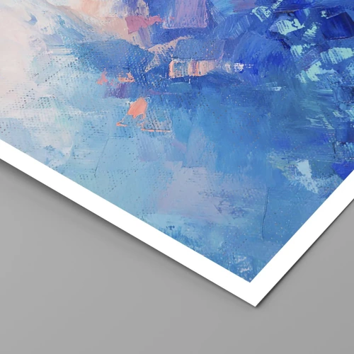 Poster - Winter Abstract - 30x40 cm