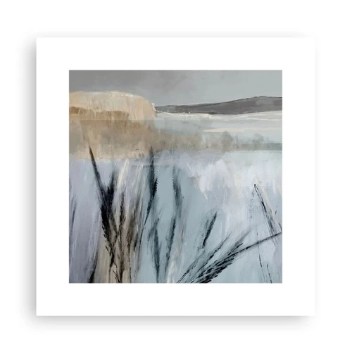 Poster - Winter Fields - 30x30 cm