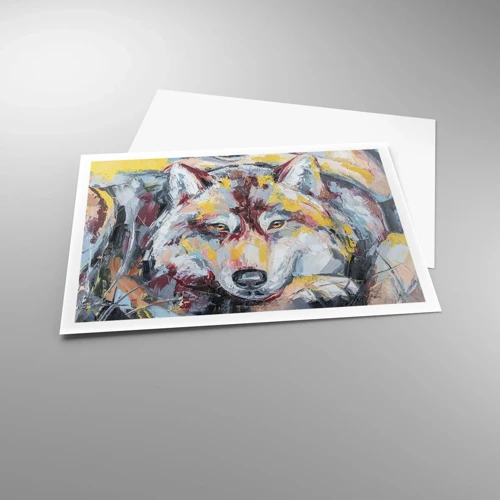 Poster - Wolf Eyes - 100x70 cm