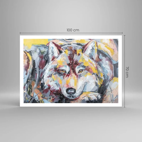 Poster - Wolf Eyes - 100x70 cm