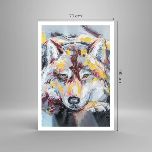 Poster - Wolf Eyes - 70x100 cm