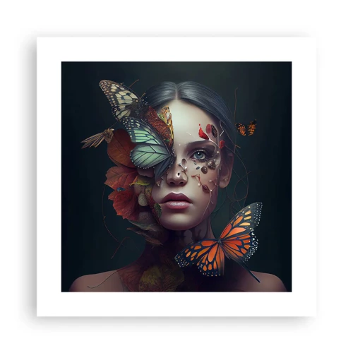 Poster - Wonderful Metamorphosis - 40x40 cm