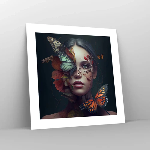 Poster - Wonderful Metamorphosis - 40x40 cm