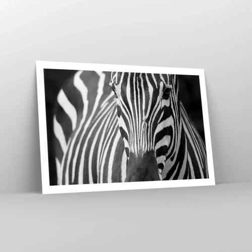 Poster - World Is Black and White - 91x61 cm