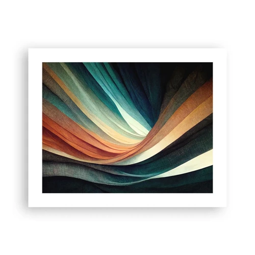 Poster - Woven from Colours - 50x40 cm