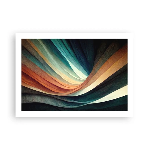 Poster - Woven from Colours - 70x50 cm