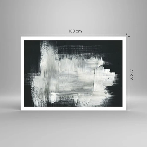 Poster - Woven from the Vertical and the Horizontal - 100x70 cm