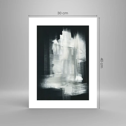Poster - Woven from the Vertical and the Horizontal - 30x40 cm