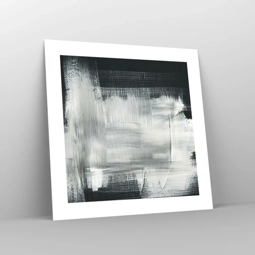Poster - Woven from the Vertical and the Horizontal - 40x40 cm