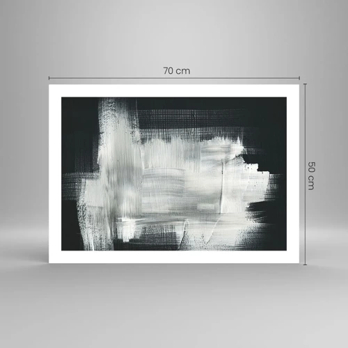 Poster - Woven from the Vertical and the Horizontal - 70x50 cm