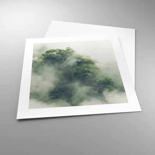Poster - Wrapped In Fog - 40x40 cm
