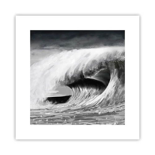 Poster - Wrath of the Ocean - 30x30 cm