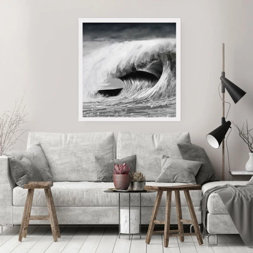 Poster - Wrath of the Ocean - 30x30 cm