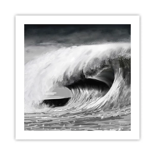 Poster - Wrath of the Ocean - 50x50 cm