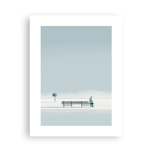 Poster - Yes, I Am Waiting - 30x40 cm