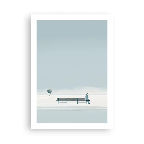 Poster - Yes, I Am Waiting - 50x70 cm