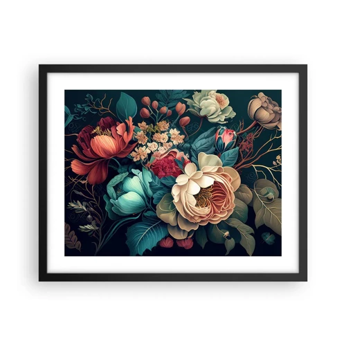 Poster in black frame - 19th Century Charm - 50x40 cm