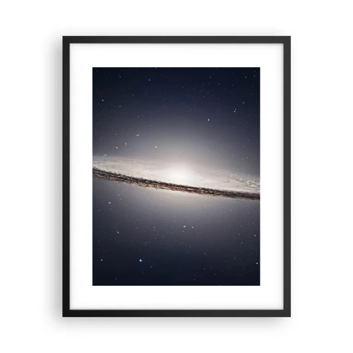 Poster in black frame - A Long Time Ago in a Distant Galaxy - 40x50 cm
