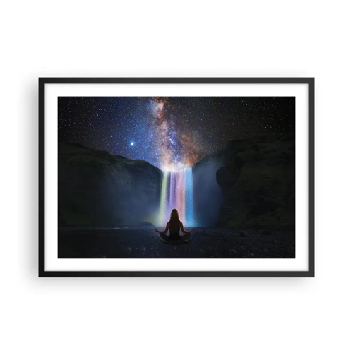 Poster in black frame - Absolute Harmony - 70x50 cm