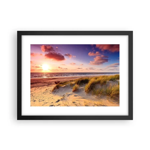 Poster in black frame - Air Smells of Summer - 40x30 cm