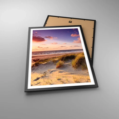 Poster in black frame - Air Smells of Summer - 50x70 cm