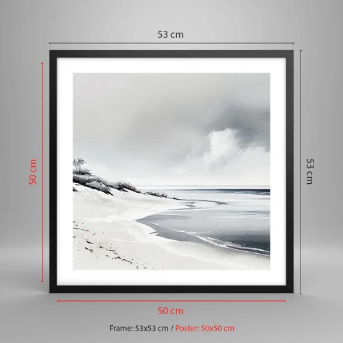 Poster in black frame - Always Together - 50x50 cm