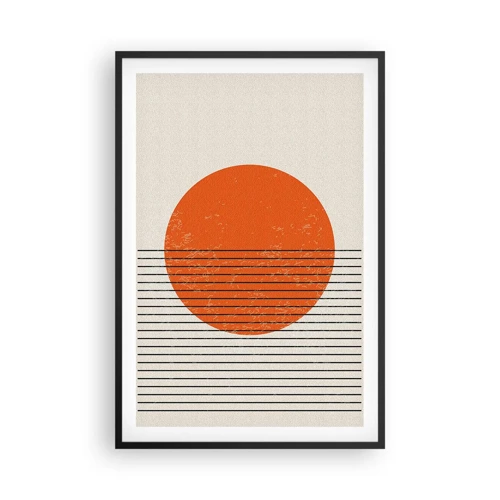 Poster in black frame - Always the Sun - 61x91 cm