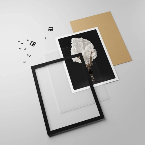 Poster in black frame - Amazing Waist - 50x70 cm